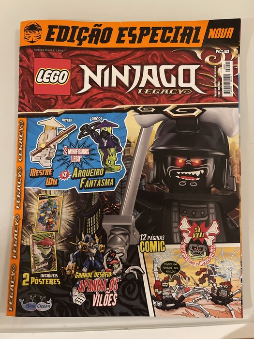 Revista Lego Ninjago LEGACY N.°21