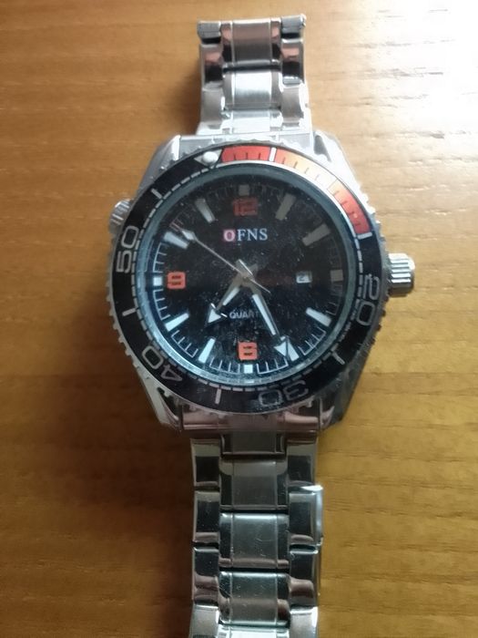 Relógio Onfs tipo seiko com cronógrafo