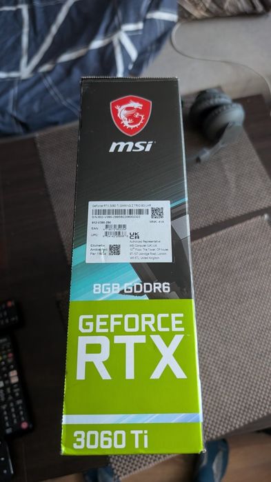 GeForce Rtx 3060 ti MSI  gaming trio Z