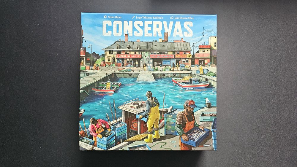 Conservas gra planszowa solo + insert