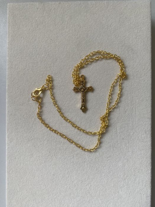 Colar cruz (handmade)