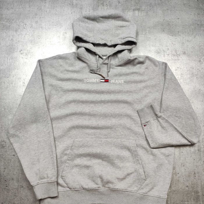 MĘSKA Bluza PREMIUM Hoodie z Kapturem Tommy Hilfiger Jeans Haft Logo