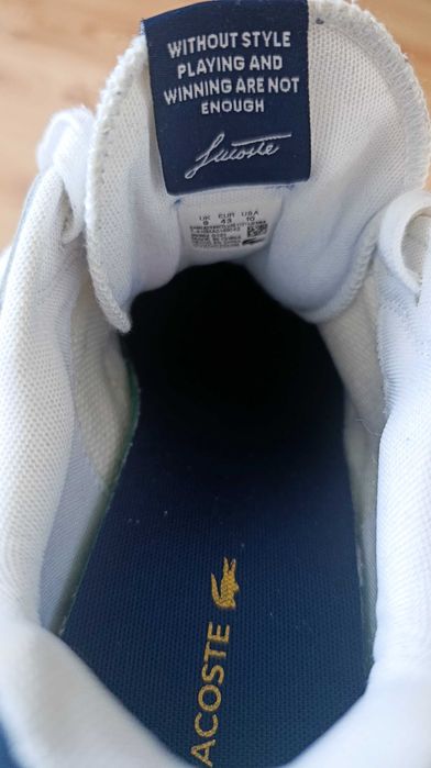 Skórzane buty Lacoste Game Advance Luxe (