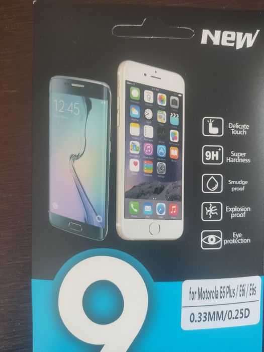 Motorola E6 Plus, szkło hartowane 9H
