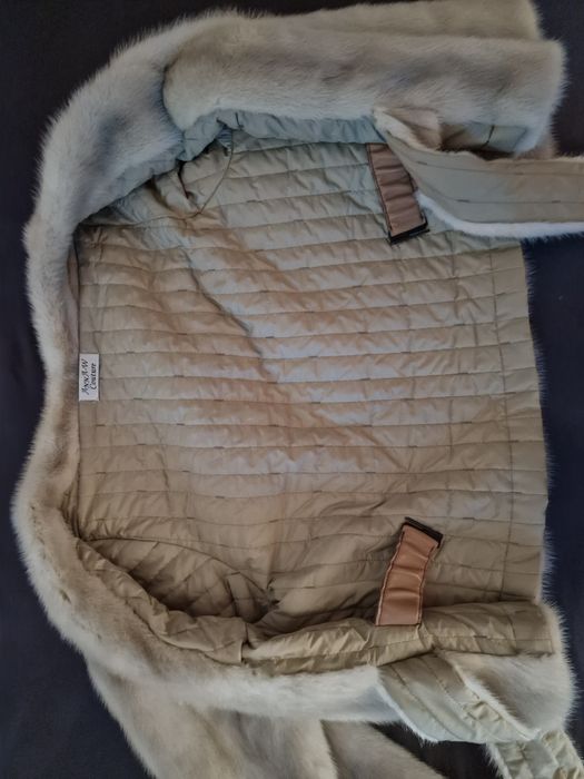 Futro norek  srebrnych