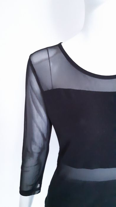 Sukienka mala czarna zip H&M divided