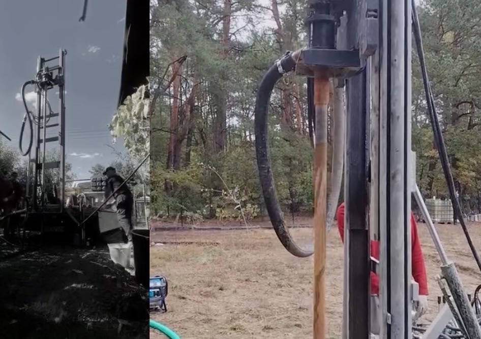 Studnie głębinowe, Wiercenie studni, Odwierty