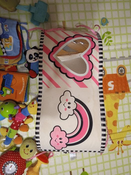 Набор игрушек для малышей,книжка бортик,мягкие книжки