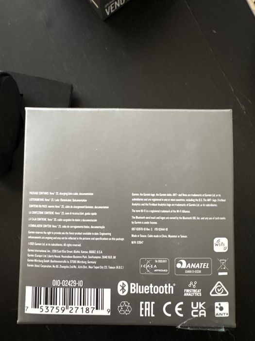 Garmin Venu 2S czarny sprawny