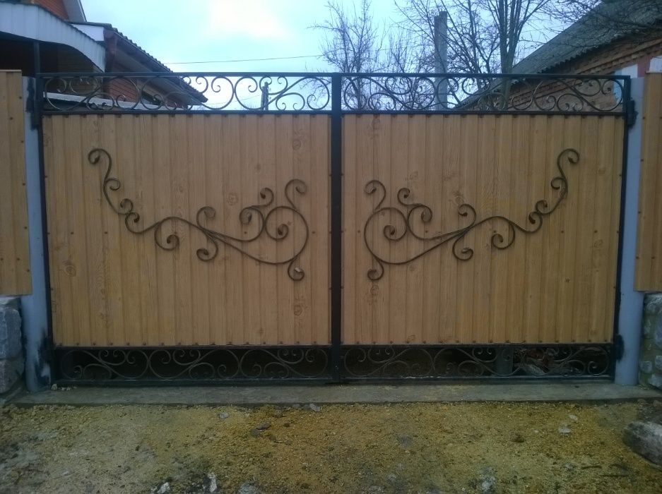 Изготовление железных дверей, заборов, калиток, ворот, и т.д - Готові ...