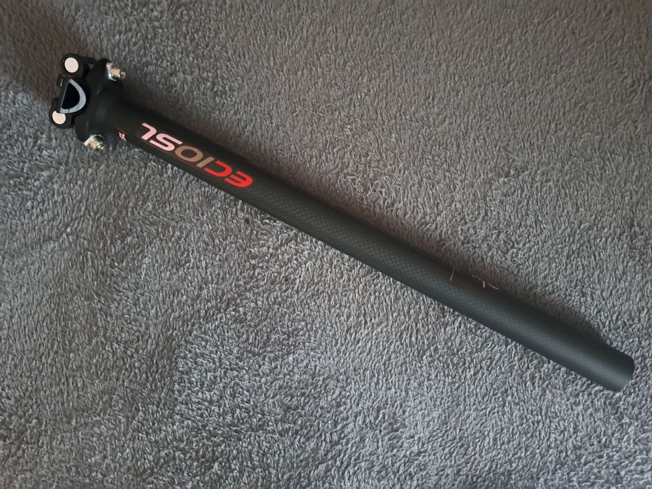 Karbonowa Sztyca / Wspornik siodła 27,2mm x 400mm ECIOSL NOWA