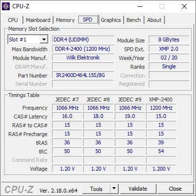 DDR4 Goodram 16GB [8+8] 2400Mhz CL15