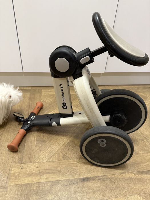 Біговел велосипед 3 в 1 Kinderkraft 4Trike Silver Grey