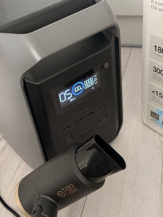 EcoFlow Delta 3 1500 - зарядна станція для квартири