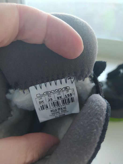 Сапоги goretex lowe