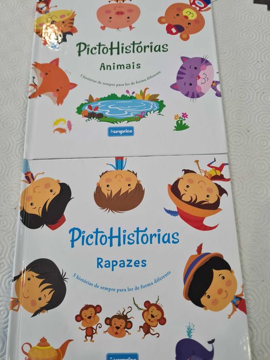 2 livros de pictoHistórias