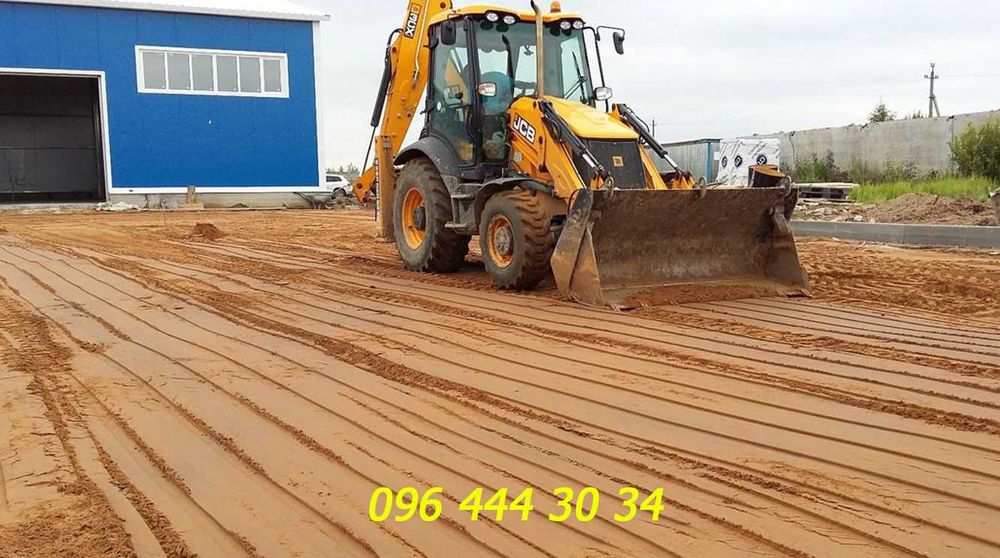 Экcкaвaтop-пoгpyзчик JCB-3-4СX: Bывоз Гpyнтa,Myсоpа.Cамoсвaлы.Подсыпка