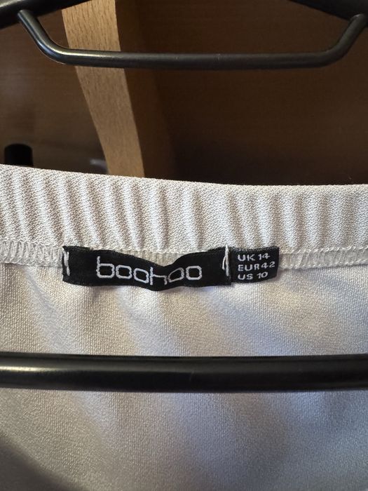 Спідниця світло блакитна boohoo