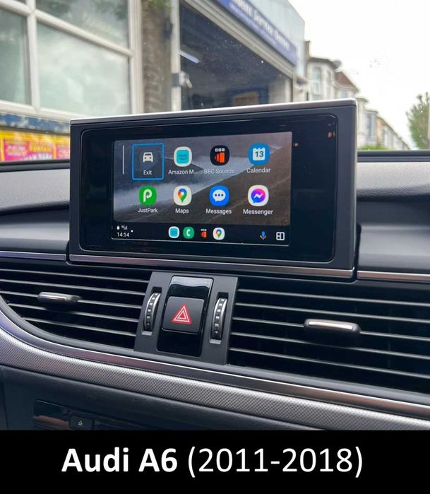 BOX Módulo Apple Carplay • Android Auto • Audi A1 A3 A4 A5 A6 Q3 Q5
