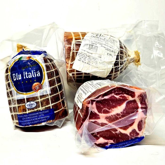 Шинка Коппа сиров'яленна в Вакуумній упаковці, Blu Italia Coppa, 1кг