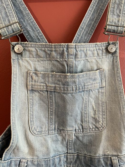 ogrodniczki krótkie spodenki jeansowe bawełna H&M Coachella 36