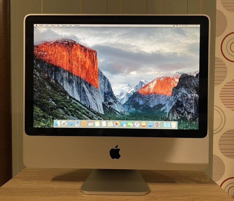 iMac 20 ssd128 4озу 2007 a1224