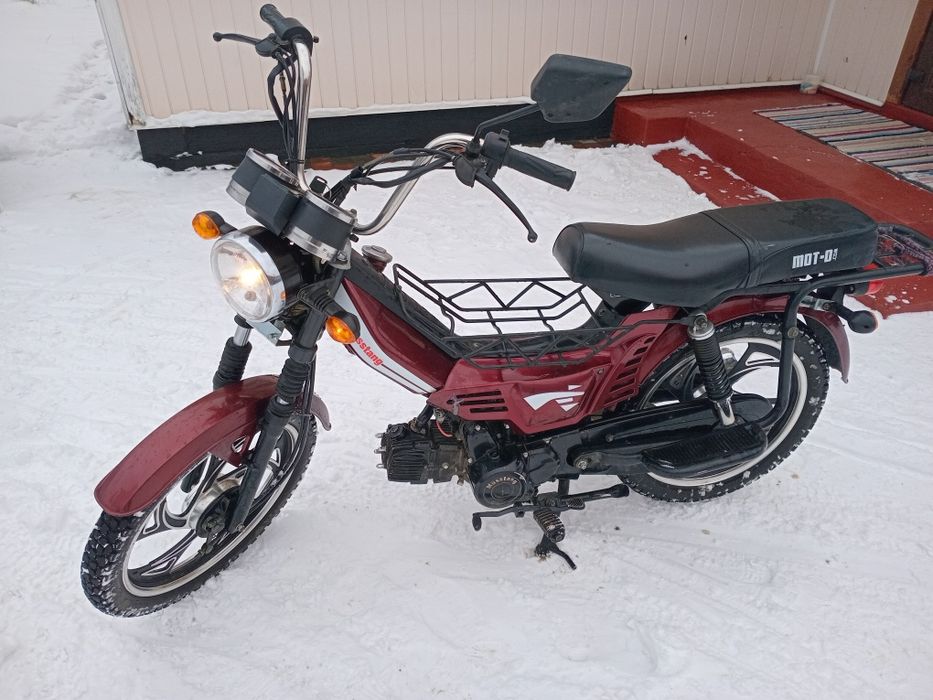 Мопед мустанг 110 см. Куб