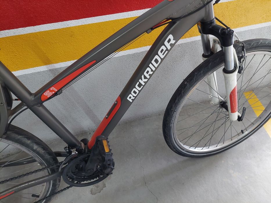 Bicicleta rockrider usada.