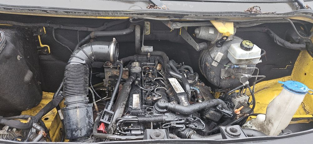 Silnik  mercedes sprinter 651 uszkodzony