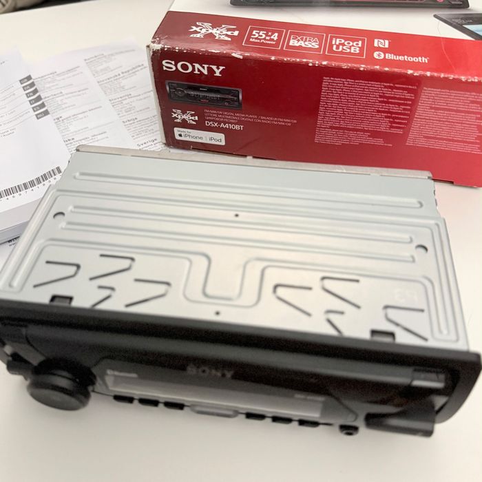 Autorrádio Sony DSX-A410BT (Bluetooth / USB / AUX / NFC)