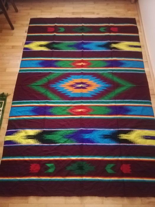 Kilim wełniany tkany 145x210
