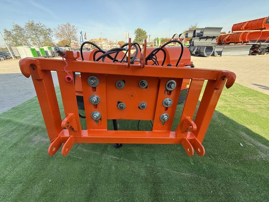 Składany Pług Do Śniegu Ciężki Metal-Technik Spych Śnieżny Euro TUZ