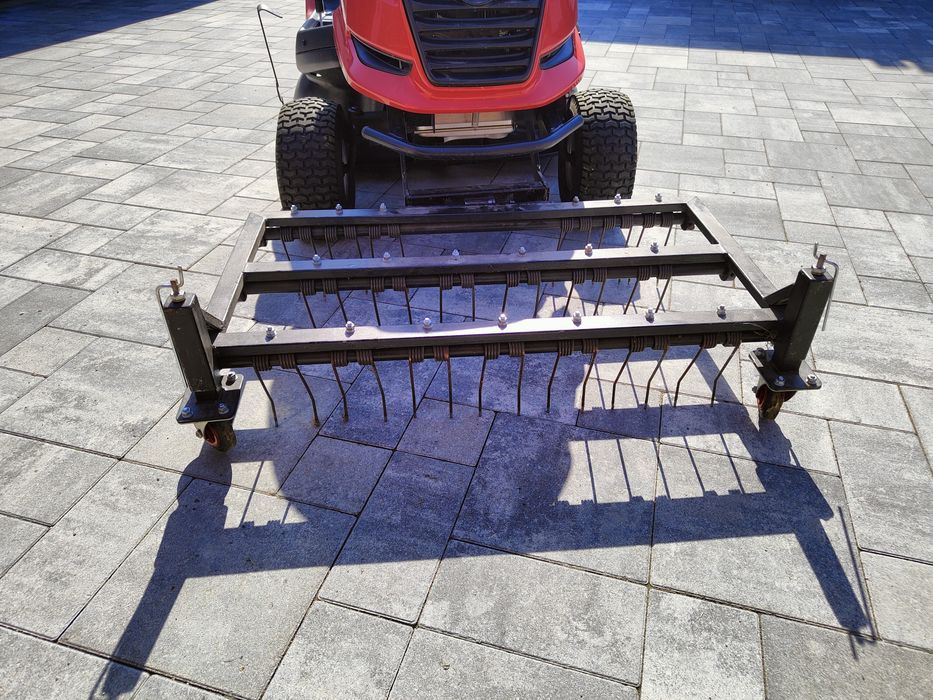 Aerator do traktorka kosiarki