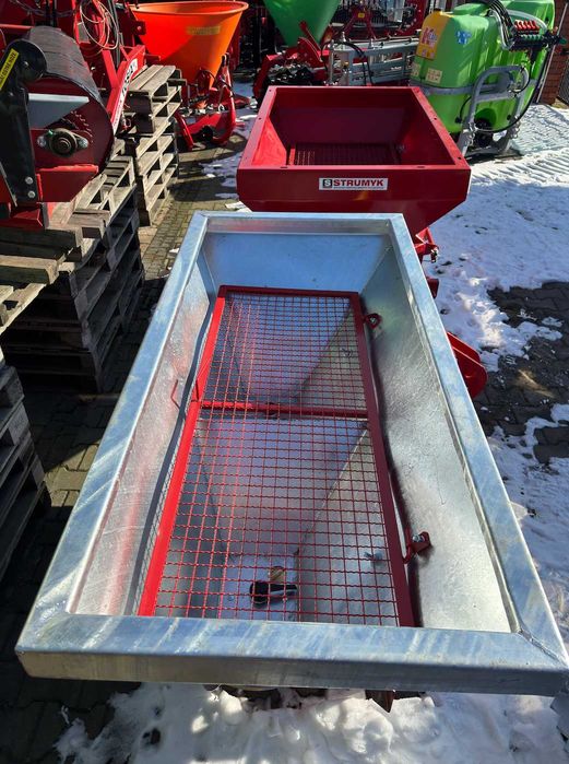 Rozsiewacz dwutalerzowy dwutarczowy Lejek 1tarczowy Strumyk Ocynkowany