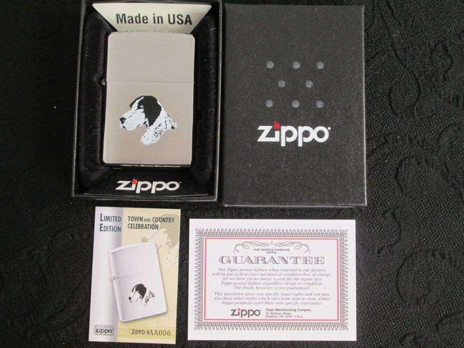 Isqueiro Zippo "Town and Country Celebration" - Edição Limitada