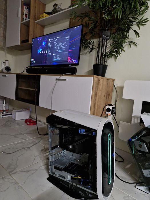 Новий корпус +СВО 310W TDP Alienware Aurora R13 Lunar Mod mATX iTX