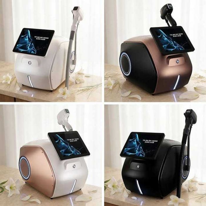 Máquina de Depilação a Laser Diodo Profissional 4 Ondas NOVA