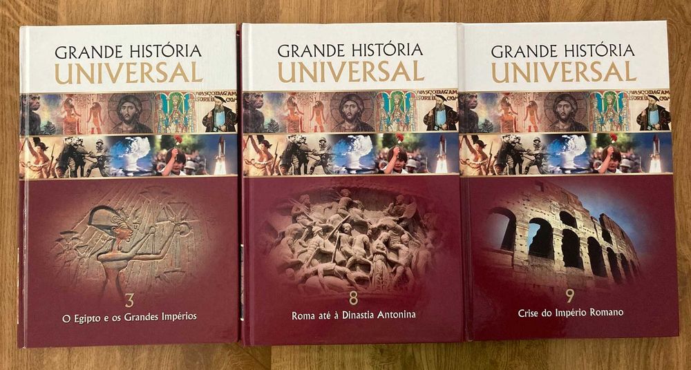 Grande HIstória Universal [números e títulos na descrição]