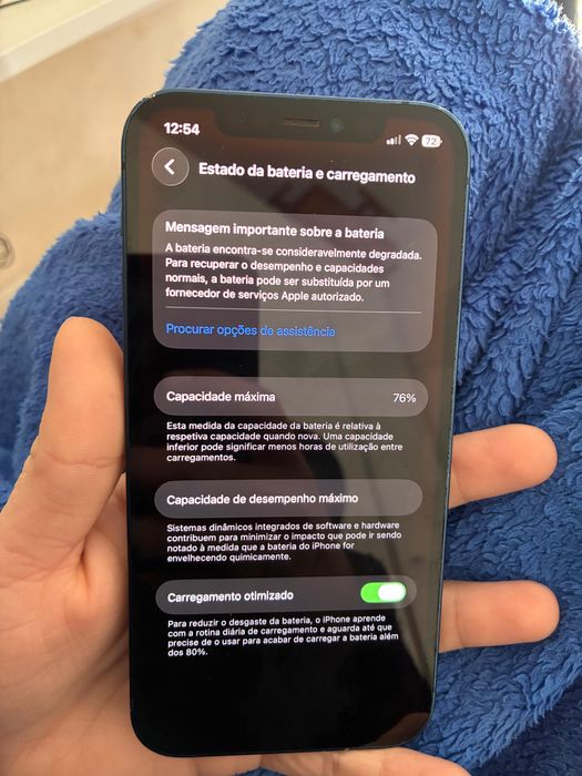 Iphone 12 azul marinho