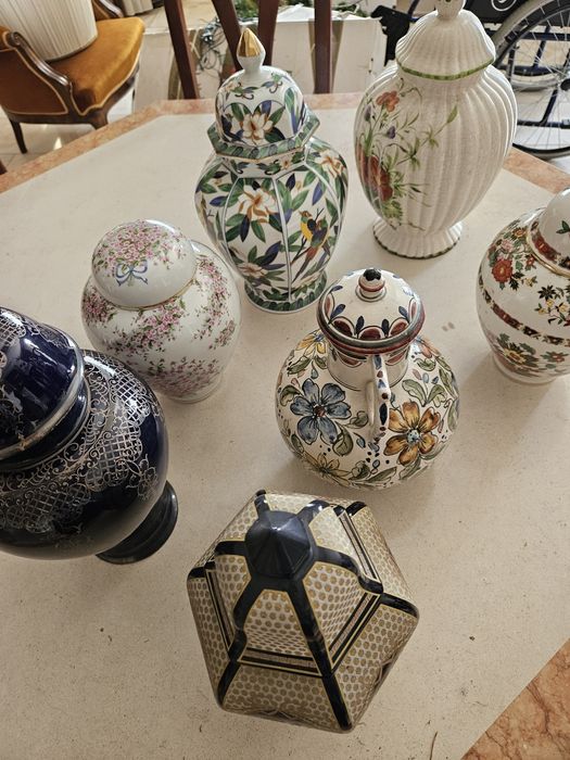 Conjunto potes cerâmica