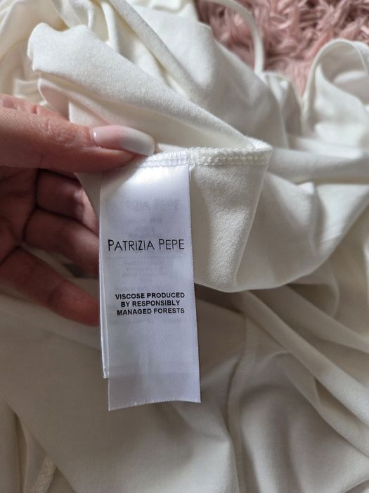 Wiskozowa sukienka midi Patrizia Pepe
