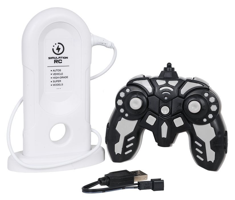 R/C Auto Track Srebrny + Stacja Ładowania