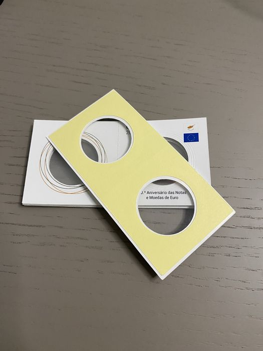 Alveolos autocolantes personalizados - coleção numismatica 2€