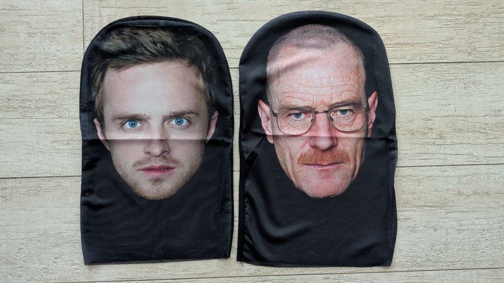 Набор реалистичные маски во все тяжкие лицо человека хайзенбег