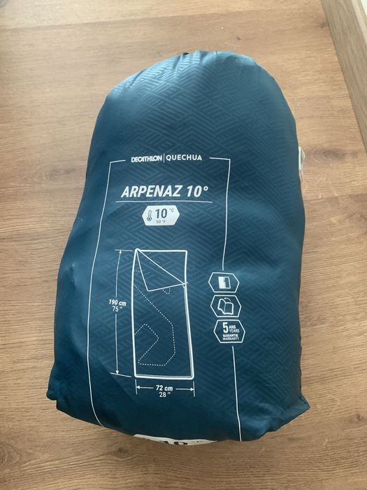 Saco de cama QUECHUA 10° 190x72 cm