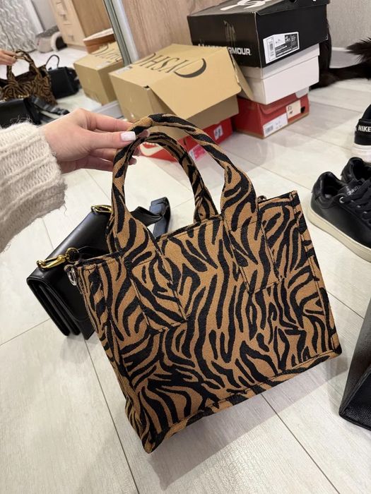 Сумка зебра тканинна , Reserved