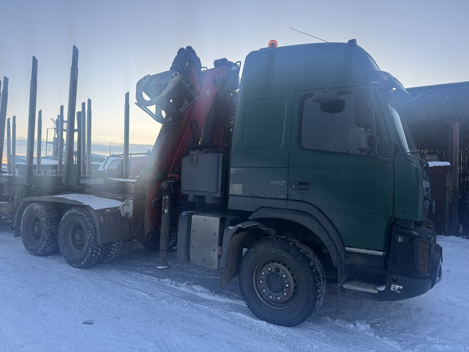 Лісовоз Volvo FMx460 6x6 Euro5+причеп (свіжопригнаний) 114тис пробігу
