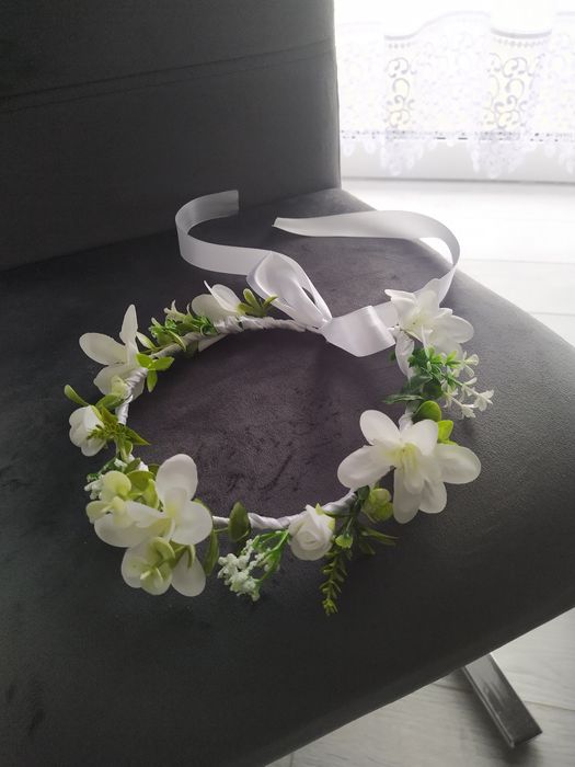 Wianek do ślubu, komunii, sypania kwiatków