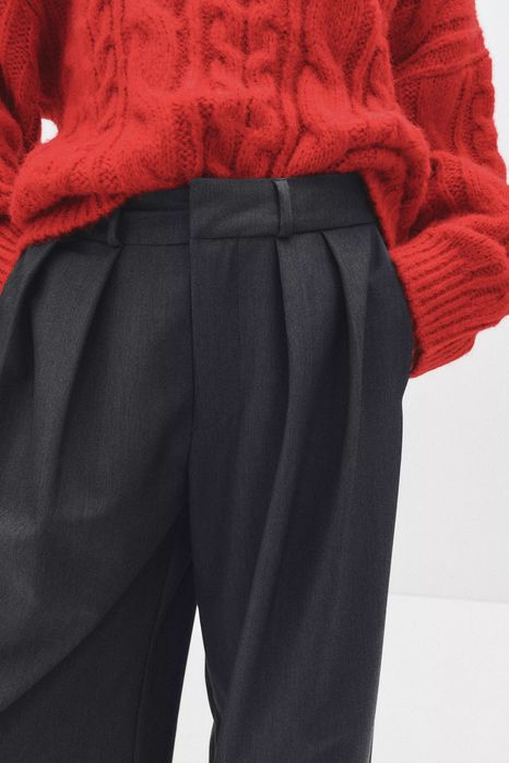 Ділові штани з подвійними защіпами pullandbear