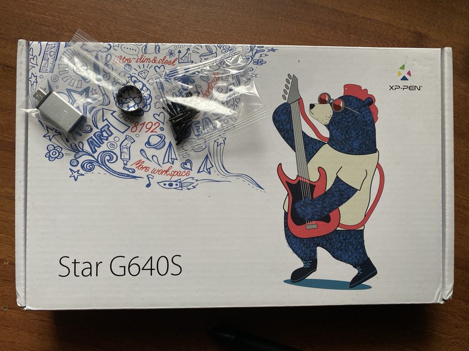 Графічний планшет star G640S Xp-pen